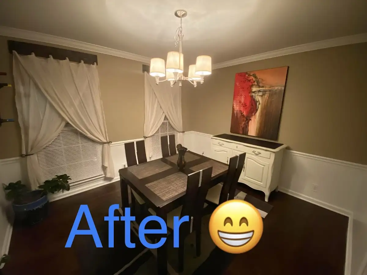 Professional dining room restoration after water damage in Somerdale